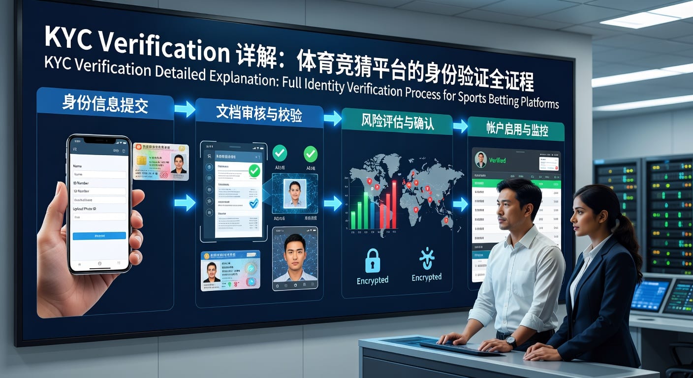 KYC verification 体育玩家开户注册审核指南